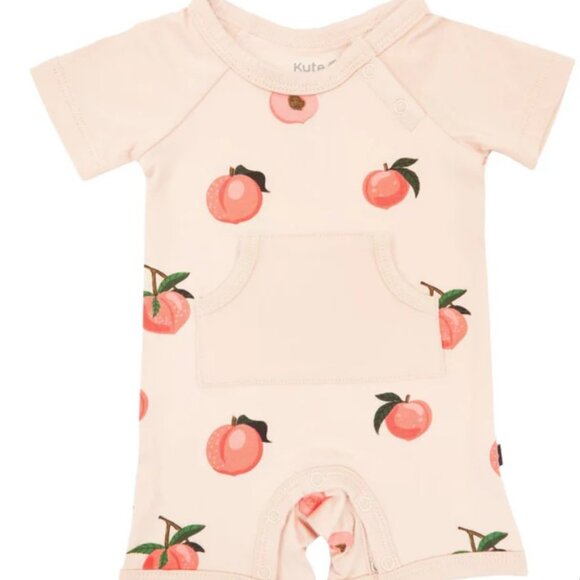 Kyte Baby 3T Shortall in  Wheat or Sunset - Picture 1 of 8